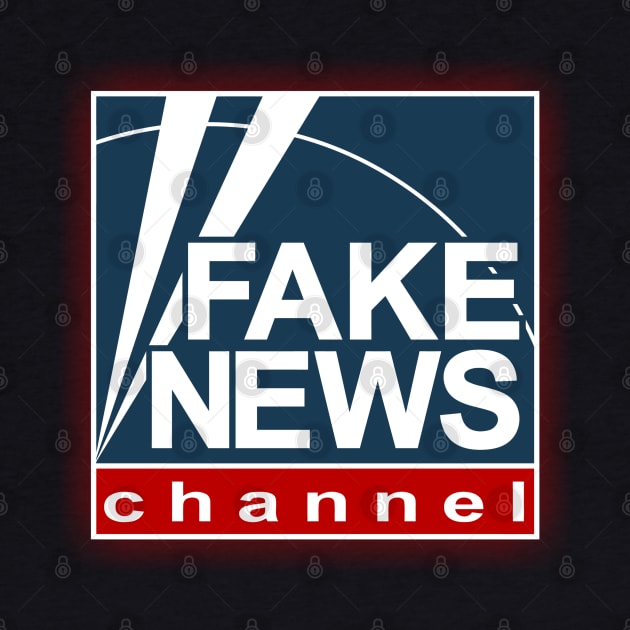 Fake News Channel Fox News Logo by joeysartworld